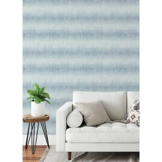 InHome Sanctuary Blue Peel & Stick Wallpaper {4}
