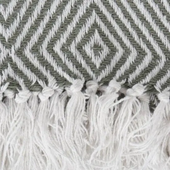 DII&reg; Artichoke X-Diamond Geometric Throw {4}