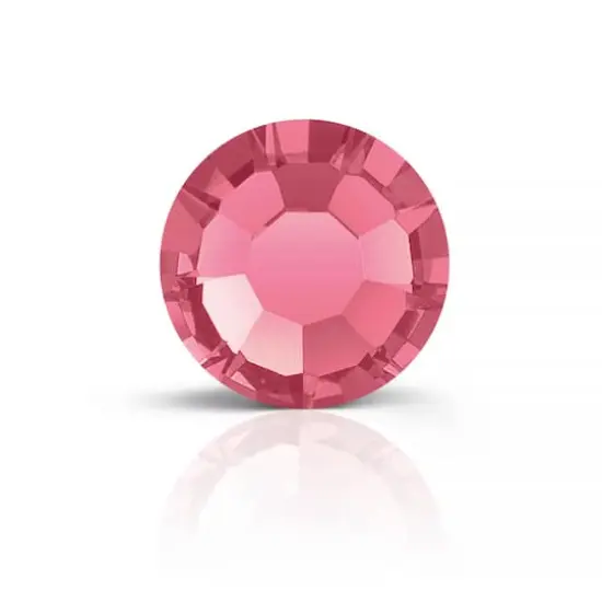 Preciosa MAXIMA SS16 Flatback Czech Crystals, 144ct. Indian Pink {1}