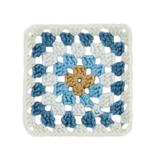 Red Heart&reg; All in One&trade; Granny Square&trade; Yarn Aran - Soft Sky {4}