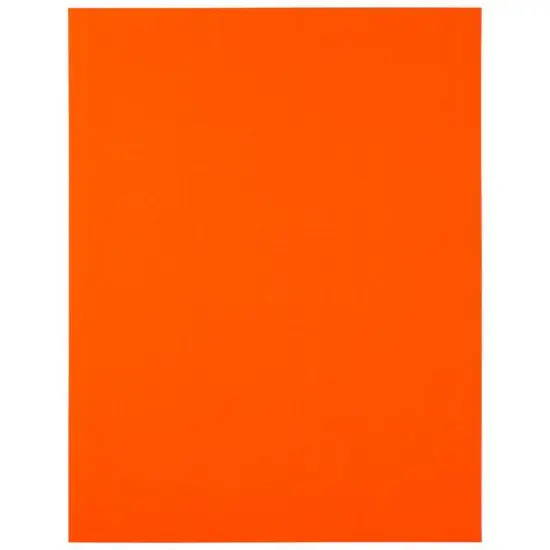 JAM Paper Shipping Labels, 8.5" x 11" Neon Deep Red {6}