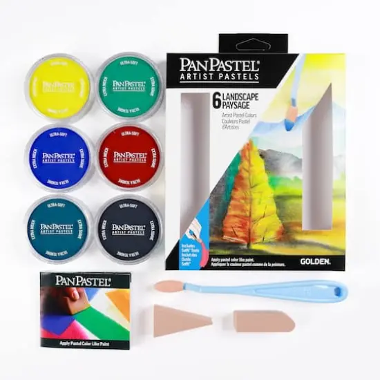 PanPastel&reg; 6 Color Artist Pastels Set Landscape {3}
