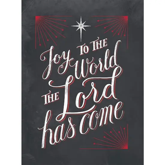 JAM Paper 6.25" x 4.625" Season's Greetings Chalkboard Assorted Card Set, 25ct. {3}