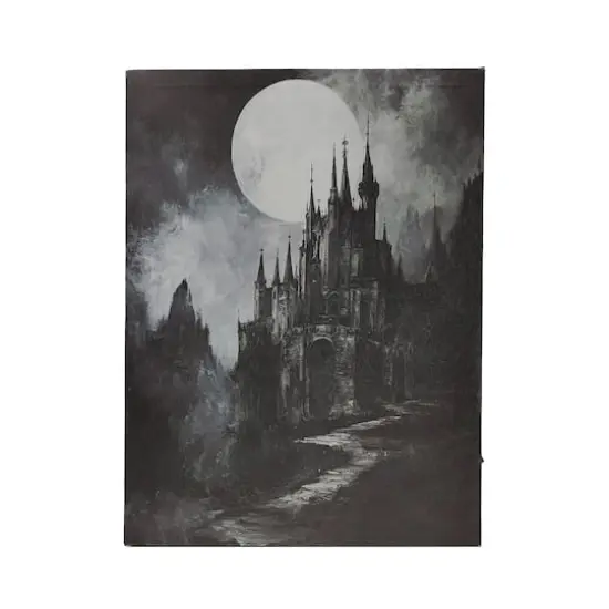 15.75" LED Dark Castle in Moonlight Wall D&eacute;cor by Ashland&reg; {1}