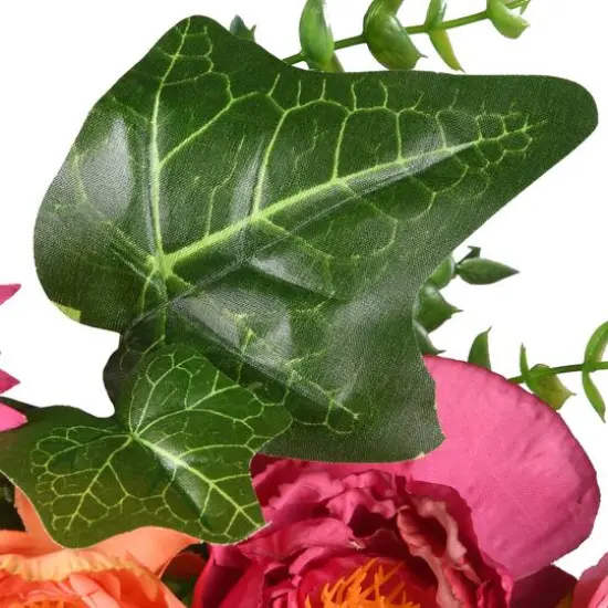 3ft. Spring Peony Flowers Mailbox Swag {6}