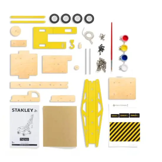 Red Toolbox Stanley Jr Build Your Own Lifting Crane Kit {1}