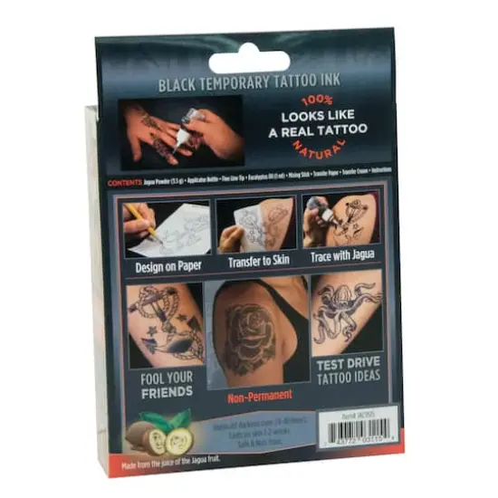 Jacquard All Natural Jagua Temporary Tattoo Kit {3}
