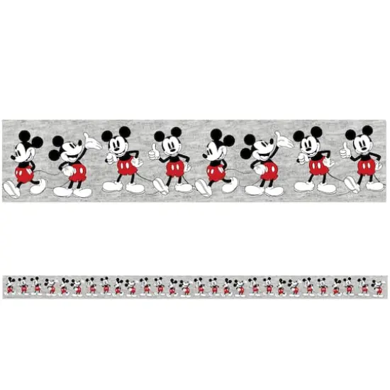 Eureka Mickey Mouse&reg; Throwback Mickey Poses Deco Trim&reg; Set {3}