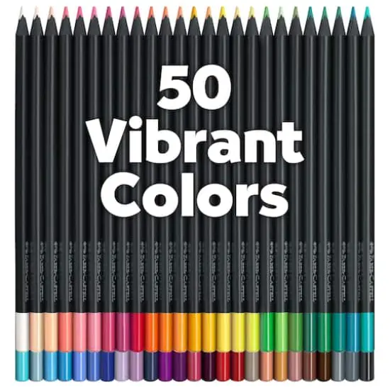 Faber-Castell&reg; Black Edition 50-Piece Colored Pencils {4}