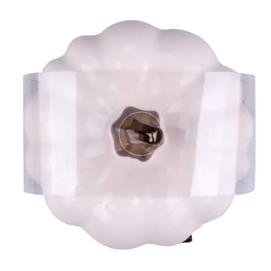 4.75" Cream Ceramic Pumpkin Cocotte by Makery&trade; {4}