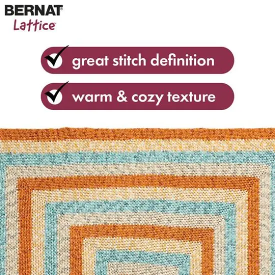 Bernat&reg; Lattice&trade; Yarn Radiant Red {4}