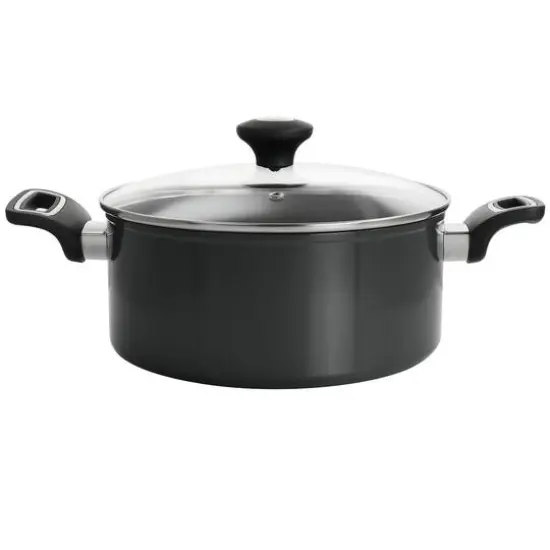 Martha Stewart Everyday 5qt. Gray Dutch Oven with Lid {1}