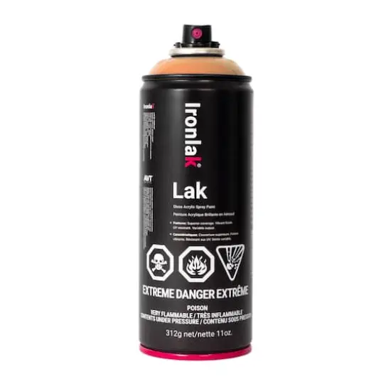Ironlak Acrylic Spray Paint Tango {1}