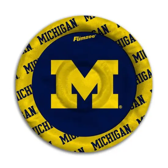 NCAA Flimzee Bean-Bag Flying Disc Michigan Wolverines {1}