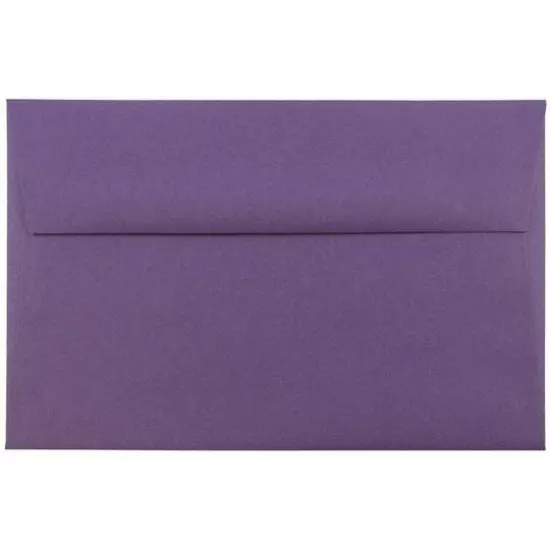 JAM Paper A8 Passport Invitation Envelopes, 50ct. Dark Purple {1}