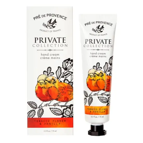 European Soaps Private Collection Hand Cream, 70mL Tobacco Flower & Vanilla {1}