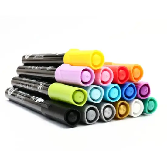 16 Color Acrylic Paint Marker Set by Artist's Loft&trade; {3}