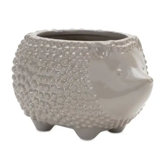 6.75" Ceramic Hedgehog Planters, 4ct. {1}