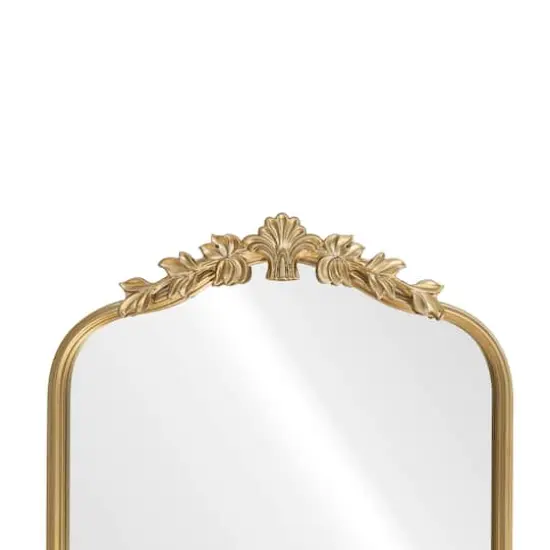 18" x 27" Ornate Arch Wall Mirror in Gold Metal Frame by Ashland&reg; {4}