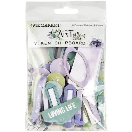 49 and Market ARToptions Viken Chipboard Set {1}