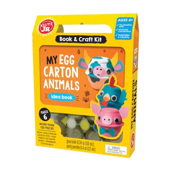Klutz Jr. My Egg Carton Animals {3}