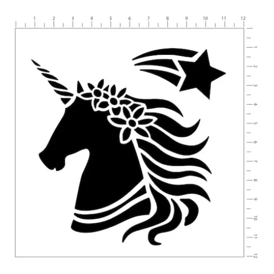 Fantasy Stencils by Craft Smart&reg;, 12" x 12" {4}