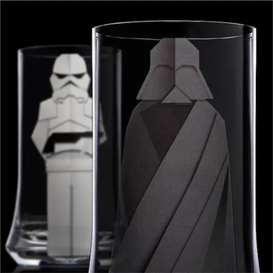 JoyJolt&reg; Star Wars&trade; 18.5oz. Beware Of the Dark Side Tall Drinking Glasses, 2ct. {4}