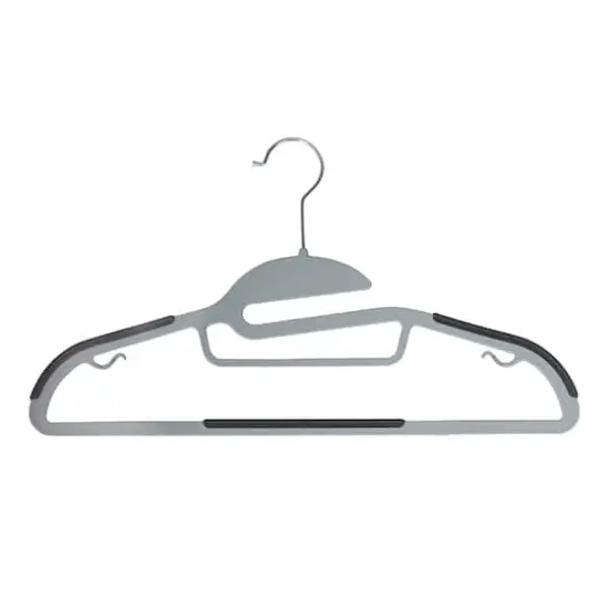 Simplify Ultimate Hangers, 8ct. Light Gray {1}