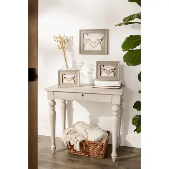 DII&reg; Antique Stone Distressed 5" x 7" Farmhouse Picture Frame {4}