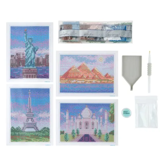 Landmarks Diamond Art Kit by Make Market&reg; {3}