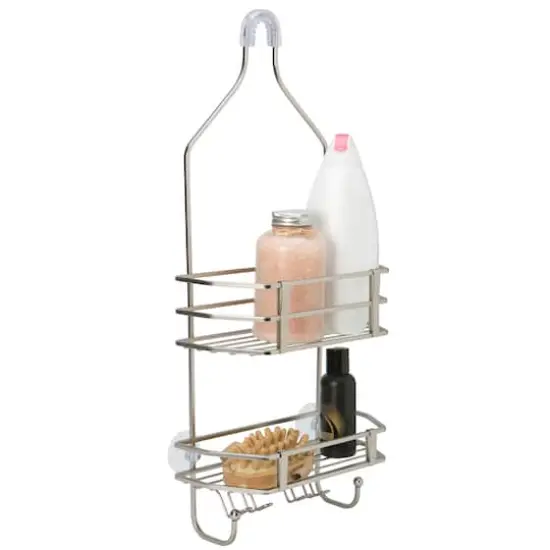 Bath Bliss Moderno Shower Caddy Satin {1}