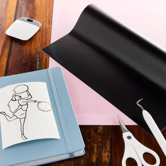 ORACAL&reg; 651 Matte Permanent Adhesive Vinyl Mega Roll Black {3}