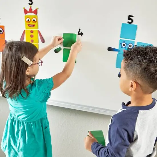 hand2mind Numberblocks 1-10 Reusable Clings {4}