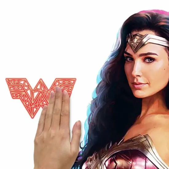 RoomMates Wonder Woman Peel & Stick Giant Wall Decals {7}