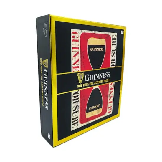 Guinness Foil Accented Puzzle - Retro: 1000 Pcs {1}