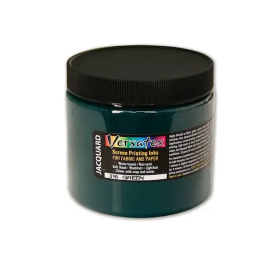 Jacquard Versatex Screen Printing Ink, 16oz. 316 Green {1}