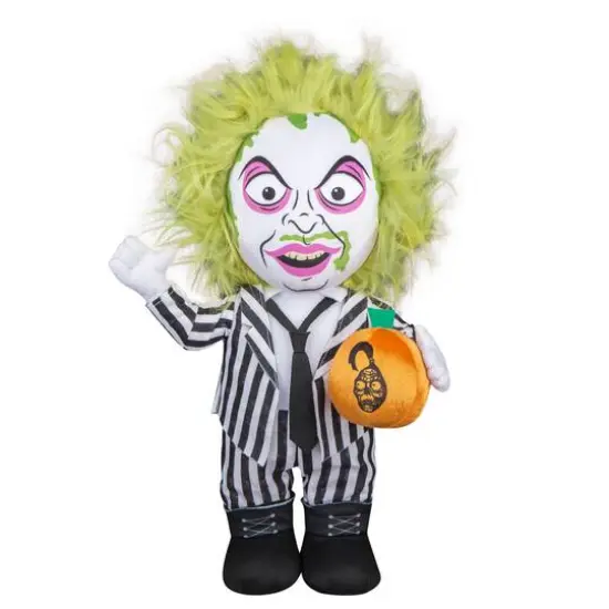 19" Stylized Beetlejuice Halloween Greeter {1}