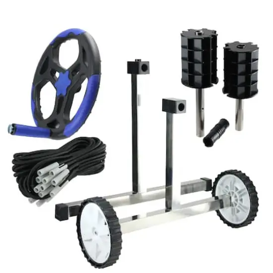 Pool Central 21" In-Ground Pool Cover Reel System {4}