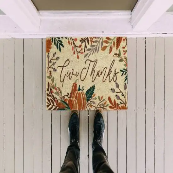 DII&reg; Give Thanks Doormat {6}