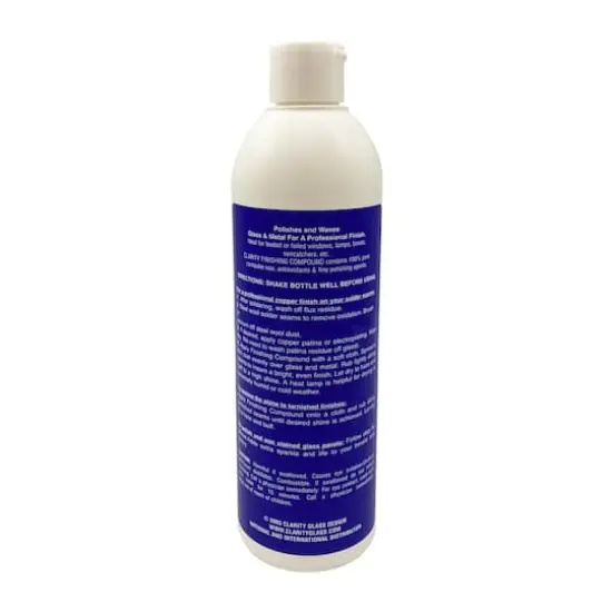 Clarity Stained Glass Finishing Compound, 12oz. {3}