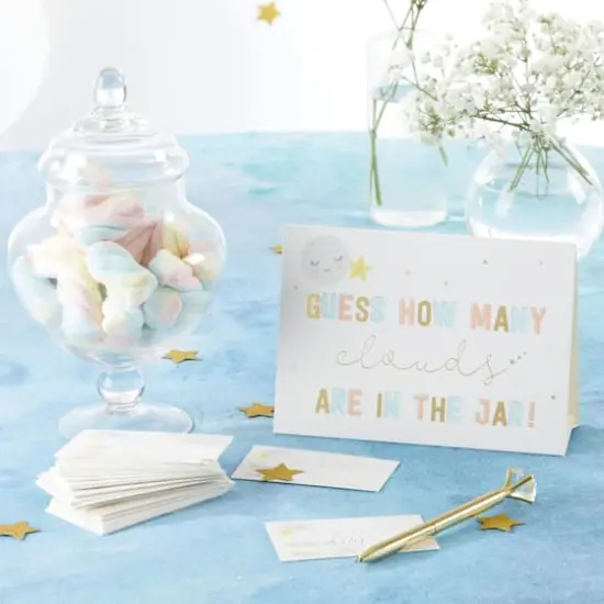 Kate Aspen&reg; Twinkle Twinkle Advice Card & Baby Shower Game Set {6}