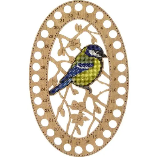 Wonderland Crafts Bird Numbered Embroidery Thread Organizer {4}