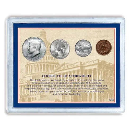 USA Four Most Famous Coins {3}