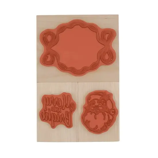 Santa Wood Stamp Set by Recollections™ {4}