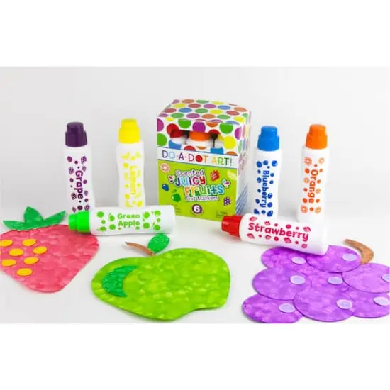 Do-A-Dot Art&reg; Scented Juicy Fruit 6 Color Dot Markers {3}