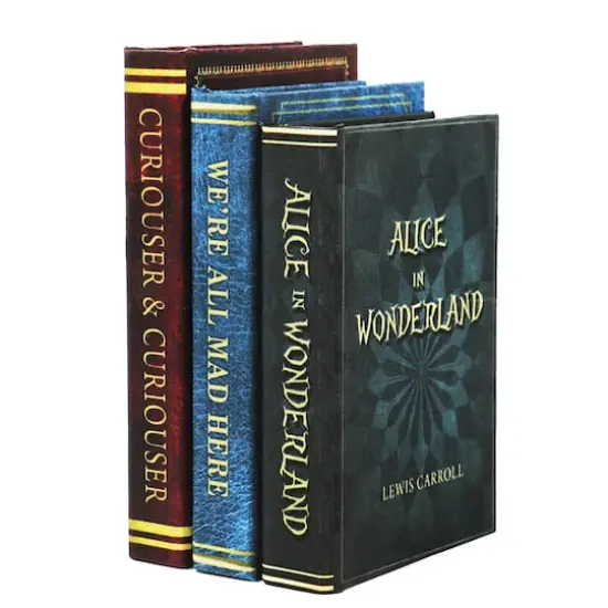 8" Alice's Adventures Book Stack Tabletop Box by Ashland&reg; {1}