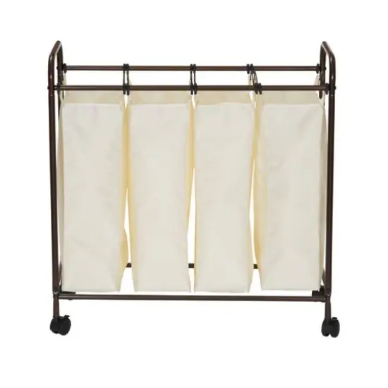 Household Essentials Rolling Laundry Sorter {10}