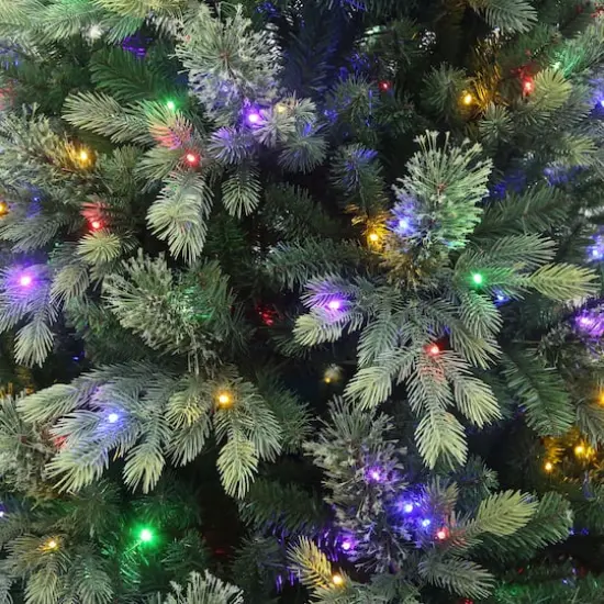 7.5ft. Pre-Lit Hunter Spruce Artificial Christmas Tree, Color Changing LED Lights by Ashland&reg; {3}