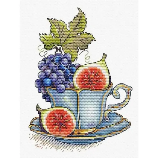 MP Studia Grapes & Fig Cross Stitch Kit {1}