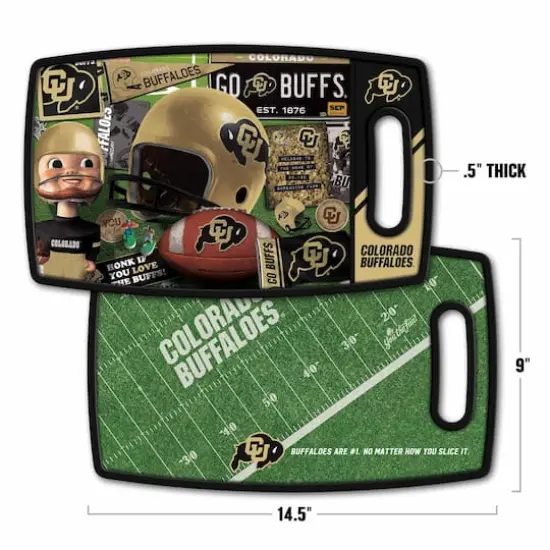 College Retro Series Cutting BoardColorado Buffaloes {3}